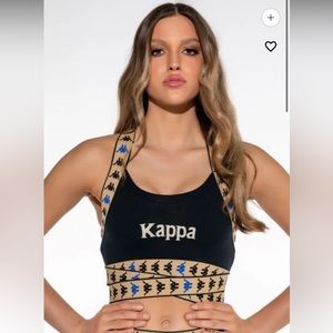 Kappa cut out sports bra NWT